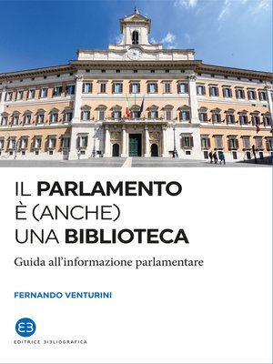cover image of Il Parlamento è (anche) una biblioteca